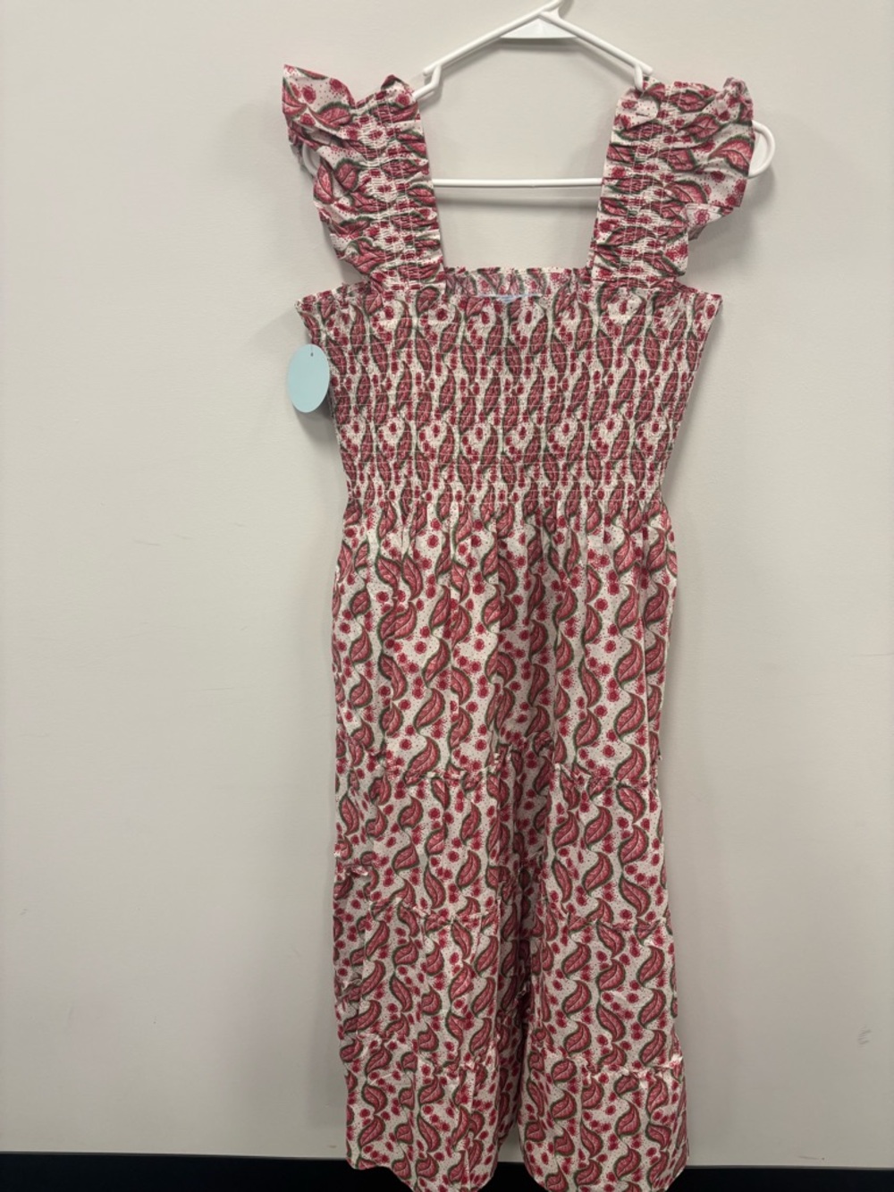 NEW Hill House Birch Vine Smocked Midi Dress - Picture 2 of 4